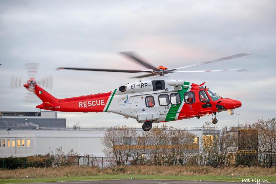 Shannon Airport based Irish Coast Guard Helicopter Rescue 115. Image: Facebook